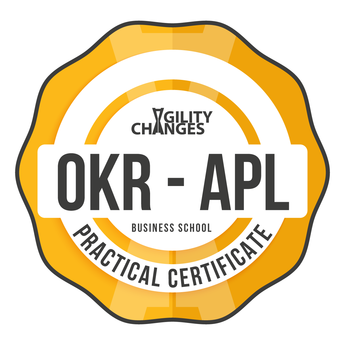 Badge OKR Practitioner - Agility Changes